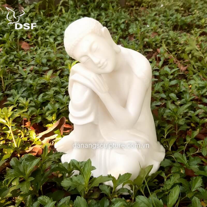 Resting Buddha garden statue