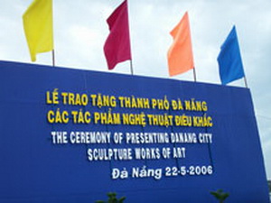 Hand Over Ceremony of Sculptures